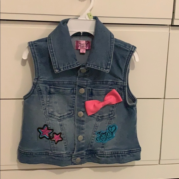 jojo siwa denim vest